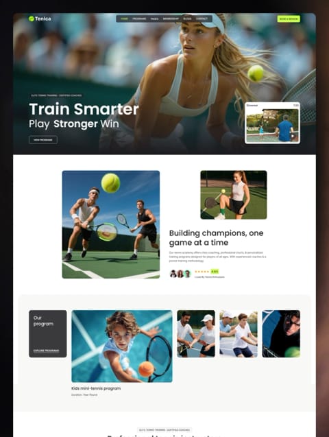 Tenica — web Flow™