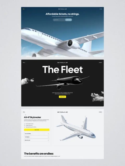 Skywalk Air — web Flow™