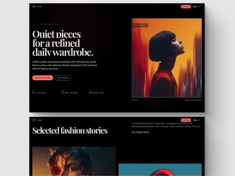 Liora Fashion House — web Flow™