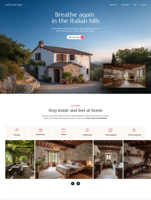 La Piccola Fuga — web Flow™