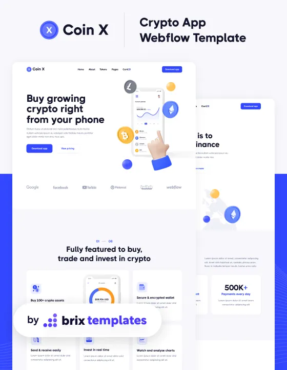 Coin X — web Flow™