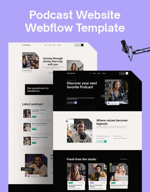 Podcastle, web Flow™