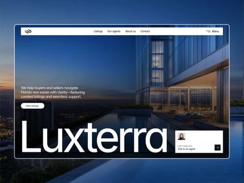 Luxterra — web Flow™