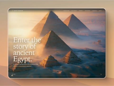 Egypt Museum — web Flow™