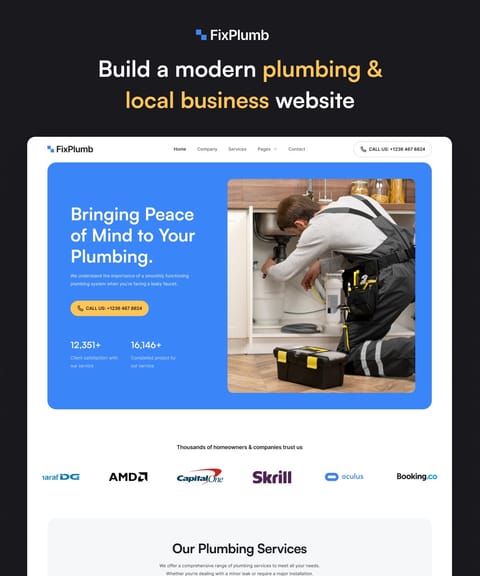 FixPlumb, web Flow™