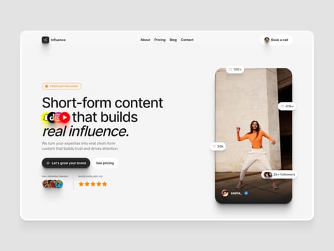 Influence — web Flow™