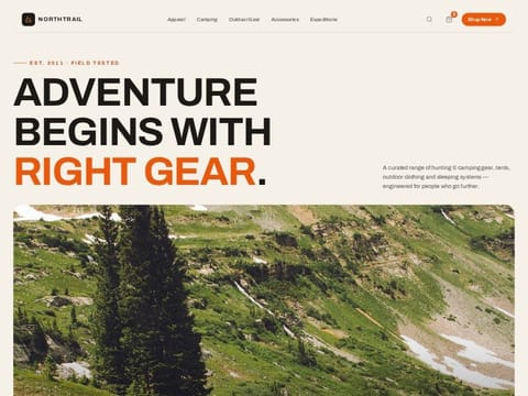 Northtrail — web Flow™