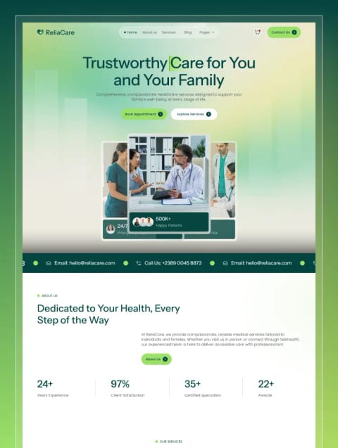 Reliacare — web Flow™