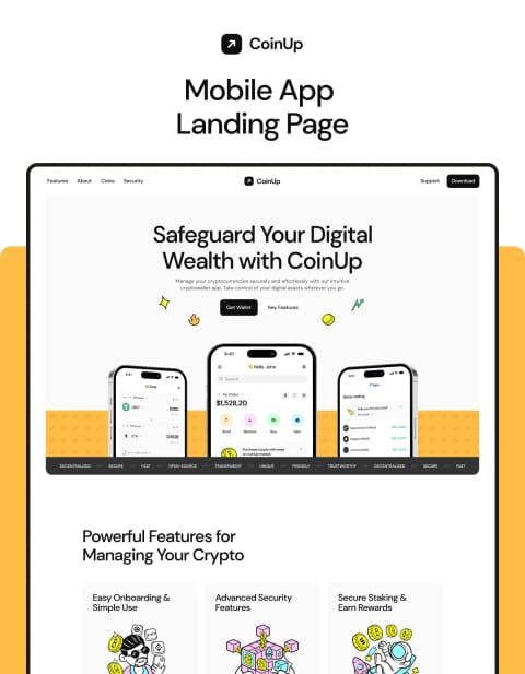 CoinUp — web Flow™