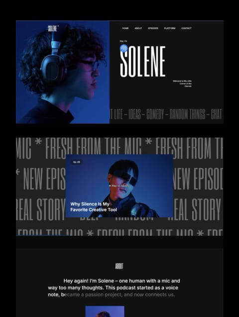 Solene, web Flow™