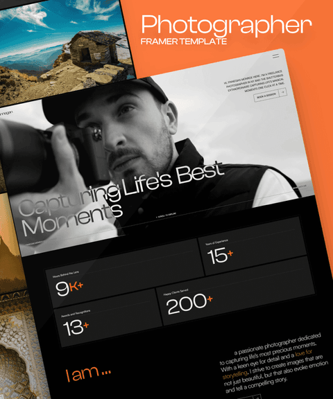 Photographer — web Flow™