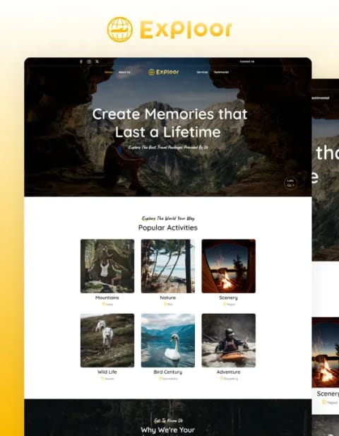 Exploor — web Flow™