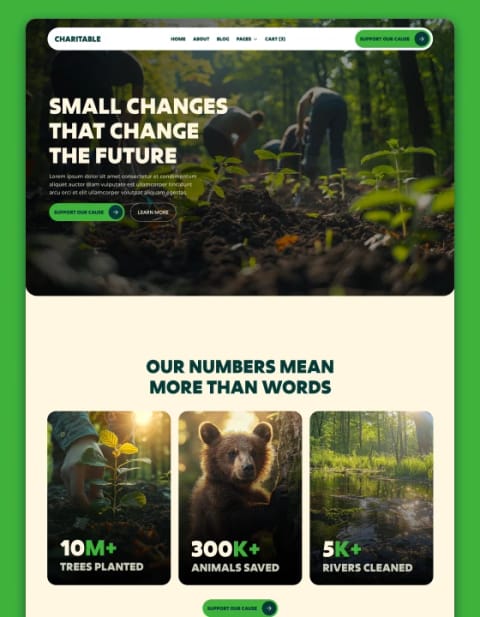 Charitable — web Flow™