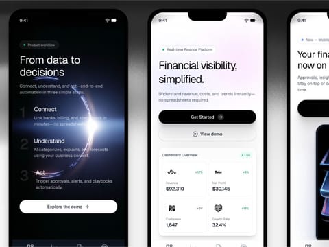 Finance — web Flow™