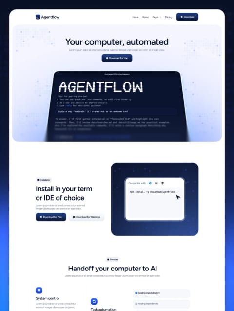 Agentflow WB — web Flow™