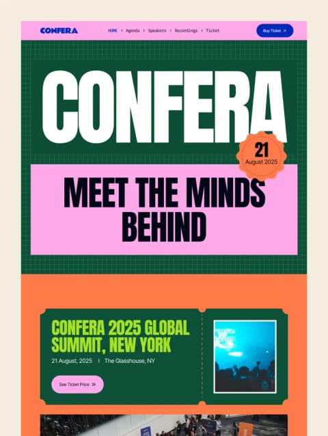 Confera — web Flow™