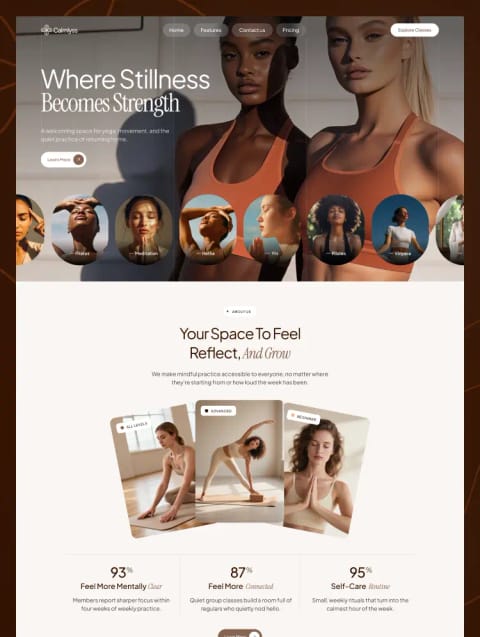 Calmlyss — web Flow™