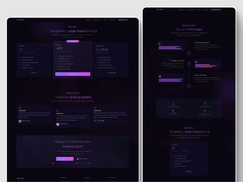 Lending — web Flow™
