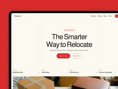 Relocare — web Flow™