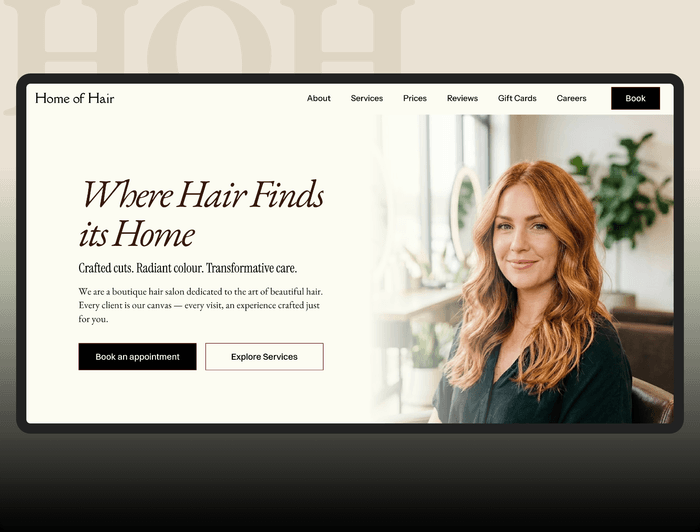 Portada de Hair Salon