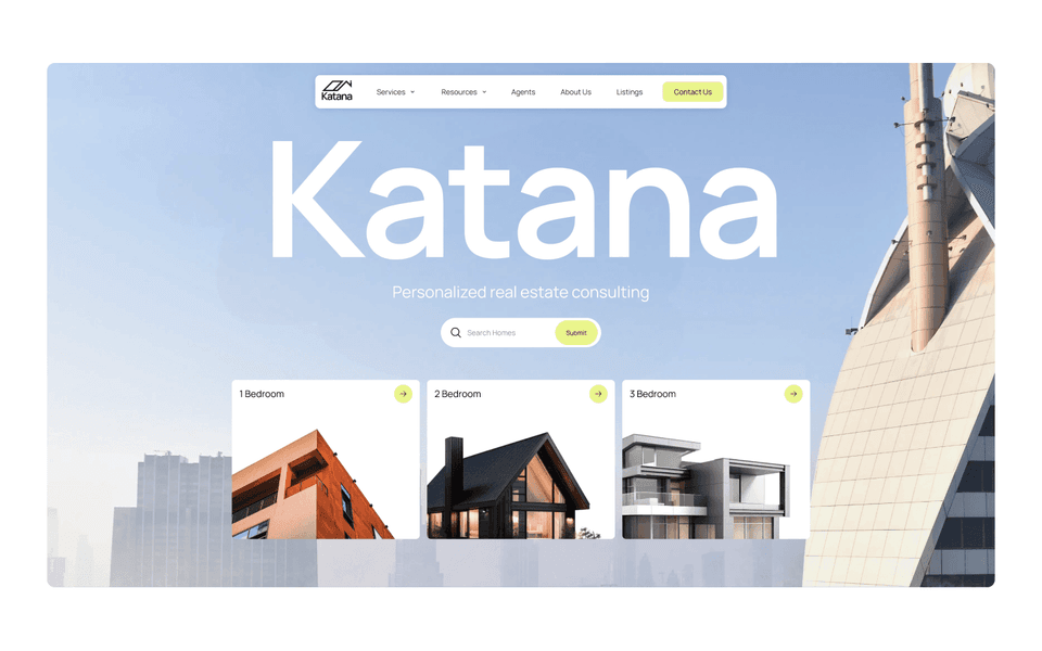 Katana — vista 1