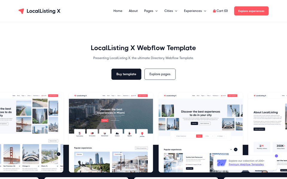 LocalListing X — vista 1