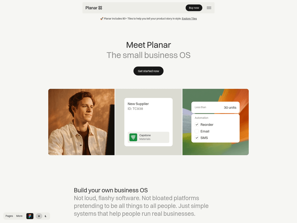 Planar WB — vista 1