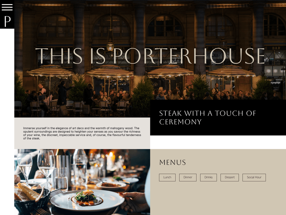 Porterhouse — vista 1