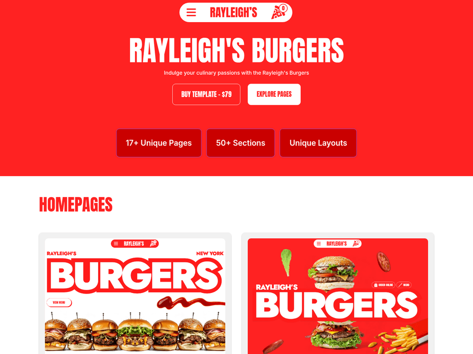 Rayleigh's Burgers — vista 1