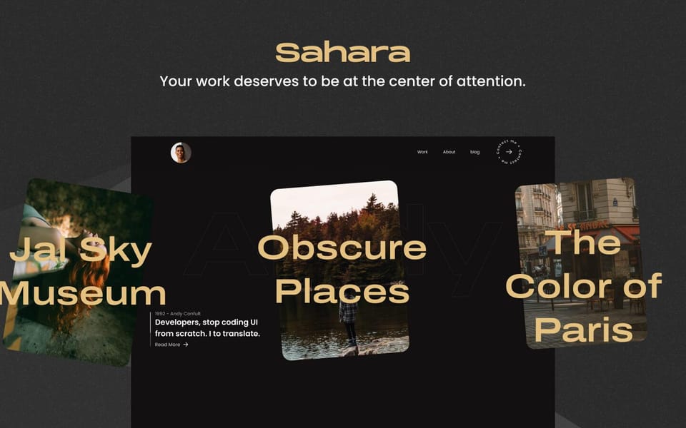 Sahara — vista 2