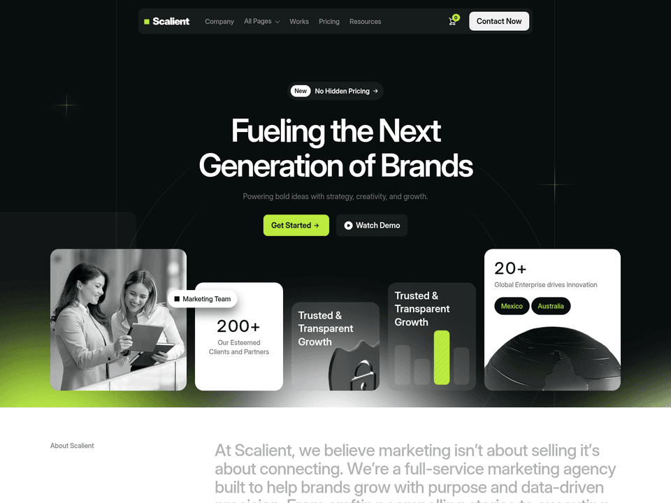 Scalient — view 1
