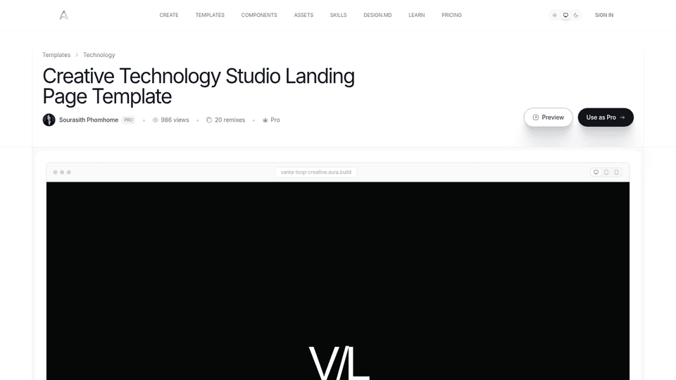 Vanta Loop — vista 1
