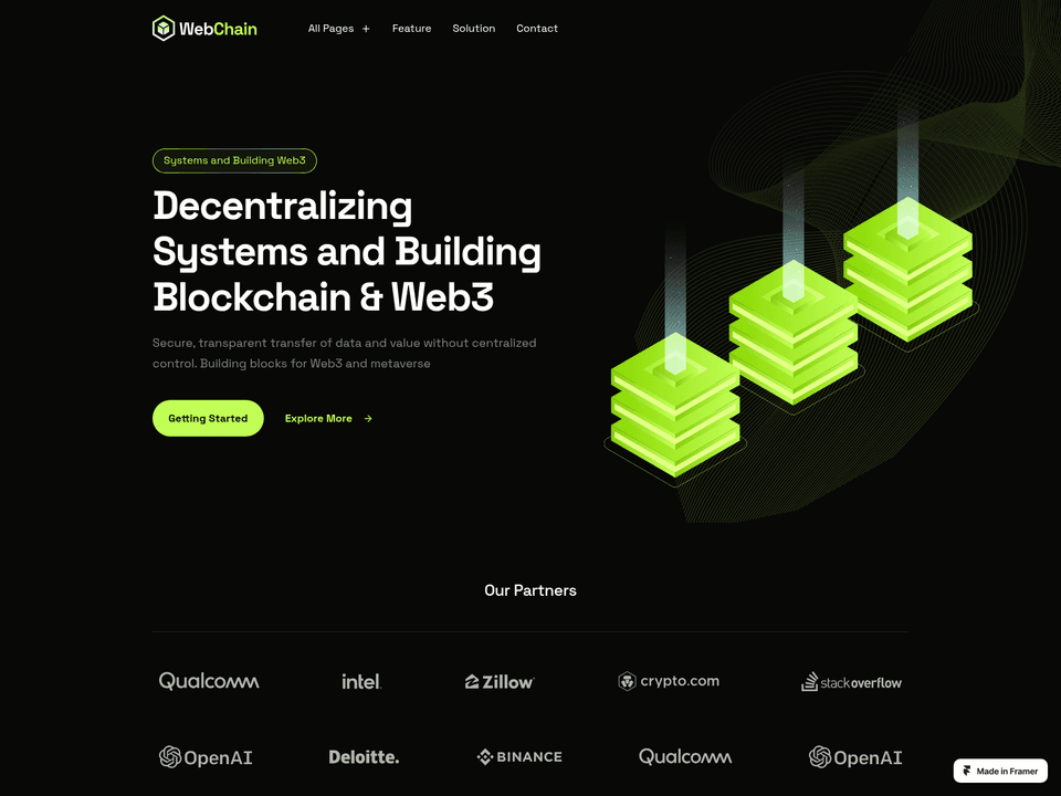 Webchain — vista 3
