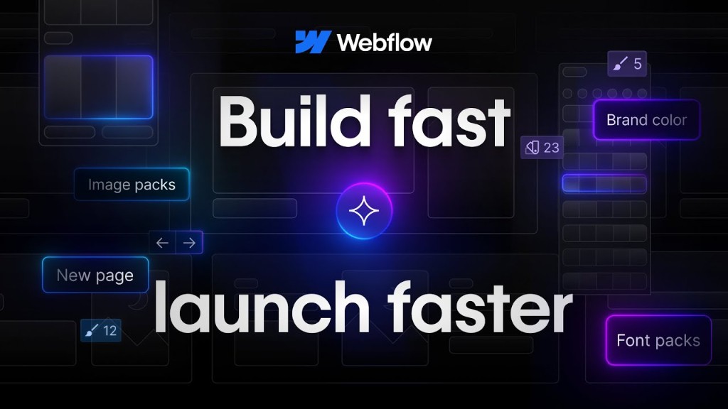 Webflow — Build fast, launch faster